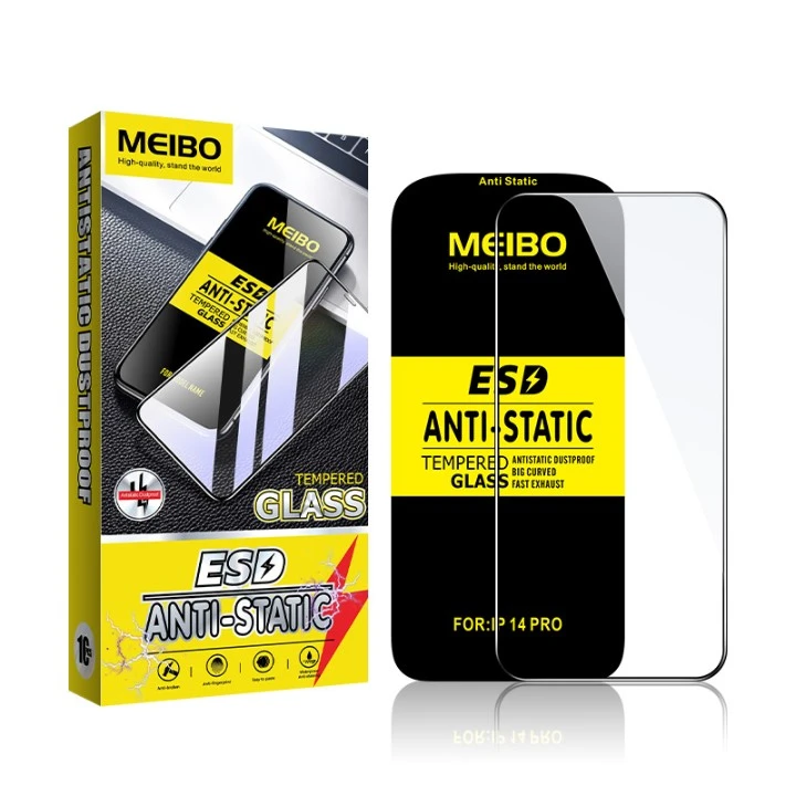 MEIBO ES Anti-Static Tempered Glass for Realme, Vivo, IQOO, Samsung & Redmi Smartphones | Dustproof | Big Curved | Fast Exhaust | 9H Hardness ( Realme 5, C33, C30S, C30, 9i 5G, Vivo Y16, Y75S, Y22, Y22S, Y02S, Y35, Y15T 5G, Y11S, Y12A, Y12S, Y15 2021, Y55