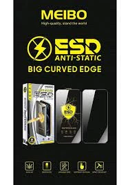 MEIBO ESD Anti-Static Big Curved Edge Tempered Glass – For Redmi Note 14